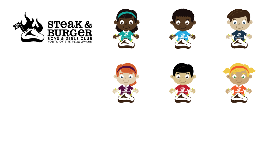 Boys & Girls Clubs Illustrations